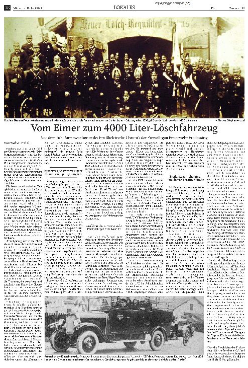 Foto: Artikel von Stephan Wrobel im Freilassinger Anzeiger